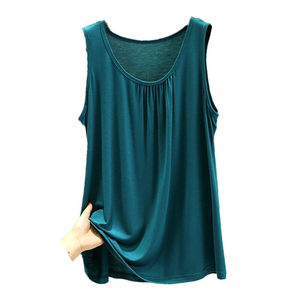 เสื้อกล้ามผู้หญิงไซส์พิเศษระบายอากาศได้ดีดีไซน์แบบผลิตจากปากีสถาน - Product Image 5