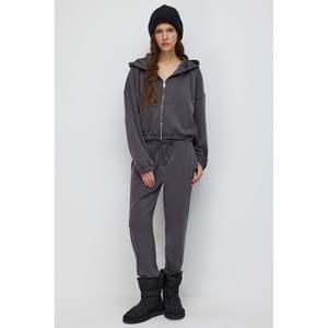 Sweat-shirt court zippé doux au toucher - Product Image 3