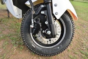 Scooter électrique puissant 60v/72v à deux roues avec frein à disque de cyclomoteur électrique à grande vitesse 80 km/h Moto électrique adulte 1500w Escooter - Product Image 4