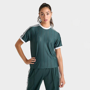 Camisetas gráficas para mujer Ropa deportiva con estampado digital con patrones únicos Fleece Poliéster/Algodón Secado rápido Todas las estaciones - Product Image 1