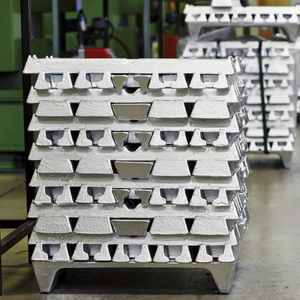 High Purity 99.7% Aluminium Ingot A7 P1020 Pure Aluminum Ingot 20kg 25kg Bundles <b>Raw</b> Material for Remelting - Product Image 1