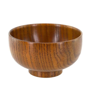 Tazón de Madera Multiusos Apto para Ensaladas, Aperitivos, Palomitas de Maíz y Arreglos Decorativos de Mesa en el Hogar - Product Image 1