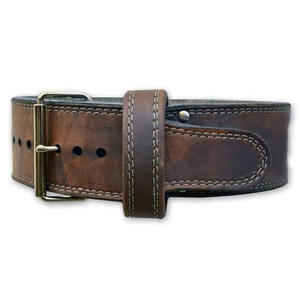 Ceinture de musculation unisexe dernière génération, logo personnalisé en relief, soutien dorsal en cuir, logo personnalisable, ceinture de musculation - Product Image 2