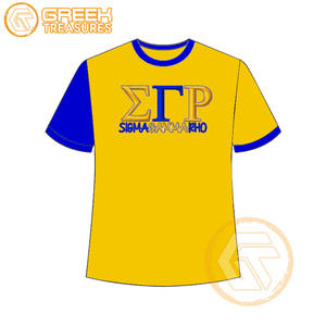 เสื้อยืด Sigma Gamma Rho สำหรับผู้หญิงเสื้อผ้าสำหรับสโมสรผ้าฝ้ายเจอร์ซีย์คุณภาพสูงระบายอากาศได้ดี - Product Image 5