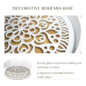 Plateau en métal laqué fait à la main pour les maisons modernes Plateau en métal avec clous Plateau en métal pour bijoux Fabriqué par Zahid Exports en Inde - Product Image 4