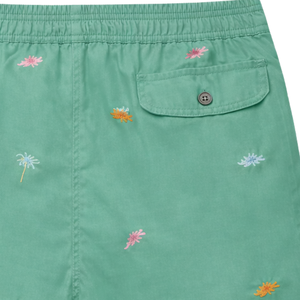 Shorts de bain verts pour hommes, shorts de plage d'été, légers, à séchage rapide - Product Image 4