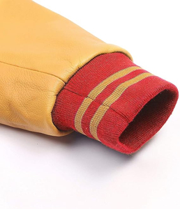 2025 New Best Material <b>Letter</b> Quick Dry Breathable Stand Collar Pakistan Chicago College Baseball <b>Jacket</b> for <b>Men</b> ODM OEM - Product Image 5