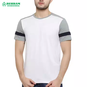 เสื้อยืดผู้ชายทรงหลวมคุณภาพสูงขายดี ผ้าฝ้าย 100% เป็นมิตรกับสิ่งแวดล้อม แห้งเร็ว สวมใส่สบาย - Product Image 3