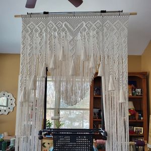 Magnifiques décorations murales de mariage, arche de toile de fond, rideau élégant, tapisserie suspendue pour mariages - Product Image 2