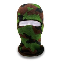 Pasamontañas Sunparksports Modelo 8888, Cubre Rostro Completo, Un Orificio, 100% Poliéster, Diseño con Imagen, Estilo Común, Unisex para Adultos, Uso en Exteriores