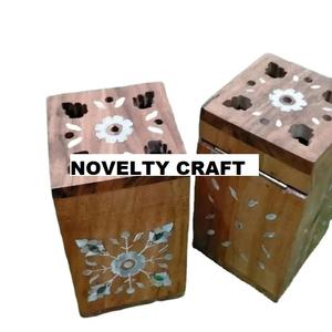 Handmade Solid Wood Madkhan <b>Incense</b> Burner-Best Selling Sandalwood Scented Holder for Spring & Summer Homes & Altars in Gift <b>Box</b> - Product Image 3