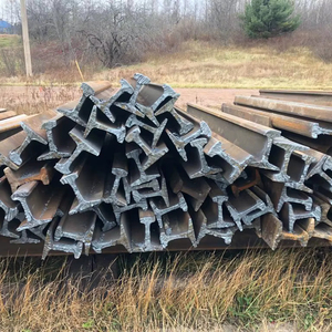 Déchets de rail usagés en gros R50 R65, en vrac, HMS1 & 2, en ballots déchiquetés, qualité supérieure 99,99%, acier ferreux à vendre - Product Image 1