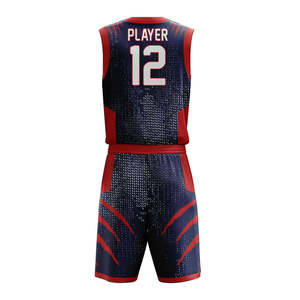 Dernier modèle de basket-ball réversible Vente en gros Vêtements d'équipe de basket-ball Vêtements pour hommes Uniformes de basket-ball personnalisés Prix raisonnable - Product Image 5