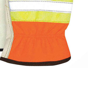 Guantes de Trabajo Reforzados de Alta Visibilidad, Cómodos, Reflectantes, de Seguridad Industrial, Protección para Manos para Conductores y Jardineros - Product Image 3