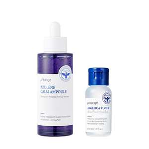 Ampoule apaisante Prienze Azulene 30ml, soin de la peau, produit OBM, tonique à l'angélique, apaisant, éclaircissant, hydratant, anti-acné, usage domestique - Product Image 3