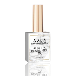 Kit de Gel para Uñas UV A.G.A PEARL # Muestra Gratuita de Gel Base de Goma Estilo Diseñador 02, 5g, Peso Certificado, CPNP - Product Image 1