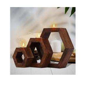 Unique Quality Simple Plain Wooden <b>Candle</b> Holders Wholesale Decorative Indian Handmade Classic <b>Sets</b> <b>of</b> Wooden <b>Candle</b> Holder - Product Image 4