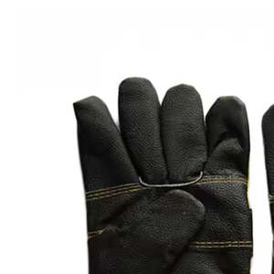 Guantes de Trabajo de Cuero Vacuno Antiestáticos de 11 oz, Resistentes, para Construcción Industrial y Conducción, Protección Laboral - Product Image 4