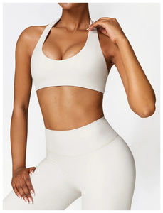 เสื้อชั้นในกีฬาแบบสปอร์ตบรา ให้การสวมใส่ที่กระชับและสบาย เหมาะสำหรับการออกกำลังกาย โยคะ และการฝึกซ้อม - Product Image 5