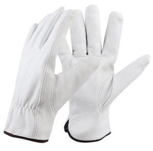 Gants de travail en cuir anti-coupure décontractés de haute qualité de l'usine directe Logo personnalisé Utilisation en extérieur Fabriqué au Pakistan pour un usage quotidien - Product Image 1