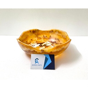 Bol à salade en résine de conception moderne, vaisselle, bols, décoration de table, plateaux de service, vaisselle pour la maison et l'hôtel, bol à fruits en résine, assiettes - Product Image 2