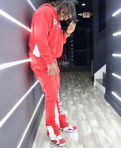 Ropa de mujer, conjuntos de 2 piezas, Tops cortos con capucha y cremallera y pantalones de chándal, conjuntos de Jogger de dos piezas informales con estampado gráfico para mujer - Product Image 5