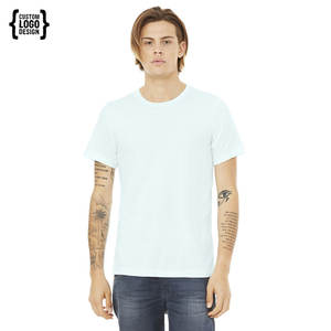 T-shirt classique à col rond en coton Pima pour homme - Product Image 1