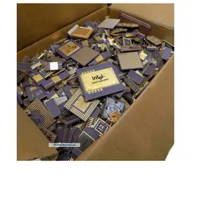 Procesador de CPU de recuperación dorada, cerámica, Chips, placa base de desecho, Ram