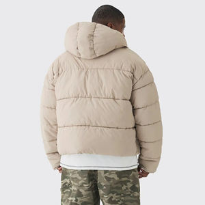 Nouveau attived 2025 100% veste bouffante en polyester pour hommes personnalisé sérigraphié logo chaud rembourré confortable veste d'hiver pour hommes - Product Image 2