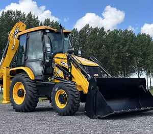 Retroexcavadora JCB 3DX Plus 4x4, Máquina de Construcción Diésel con Cargador Frontal y Retroexcavadora - Product Image 4