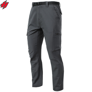 Polyester Tactical Cargo Pants Waterproof Softshell Trekking Jogger <b>Fleece</b> Pants Outdoor Climbing Pants <b>Trousers</b> - Product Image 1