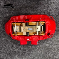 Kit Kaliper Rem Balap V6 Rotor Disc Kaliper 6 Piston untuk Toyota Fortuner BMW F12 650i E46 Isuzu D-MAX Kia Mazda 3