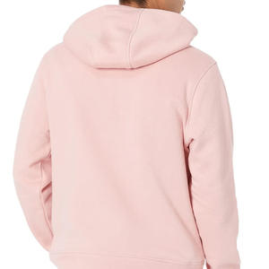 OEM Vente en gros 100% coton French Terry Sweats à capuche pour hommes sur mesure motif solide poche de style fermeture éclair coupe ample pour l'hiver - Product Image 3