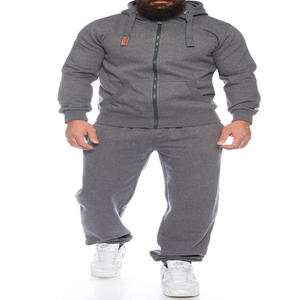 Conjunto Deportivo Informal de Algodón para Hombre, Sudadera Holgada con Cuello Redondo y Pantalones Jogger, Personalizable - Product Image 1