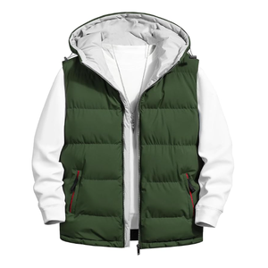 Daffodils Men's High Quality Waterproof Stand Collar Bubble Puffer Jacket Thick Solid Color <b>Sports</b> <b>Entertainment</b> Wholesale - Product Image 4