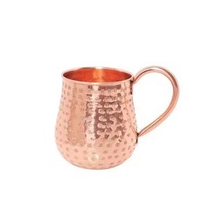 Tazas de cobre a granel de alta calidad, ecológico, martillado, nuevo diseño, Etiqueta Privada, superventas, tazas de uso para fiestas y bares, tendencia superior - Product Image 3