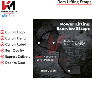 Correas de Levantamiento para Hombres y Mujeres, Correas de Muñeca de 18 Pulgadas para Levantamiento de Pesas, Almohadilla de Muñeca de 4 mm, Soporte para Levantamiento de Pesas, Correas para Peso Muerto y Dominadas - Product Image 4