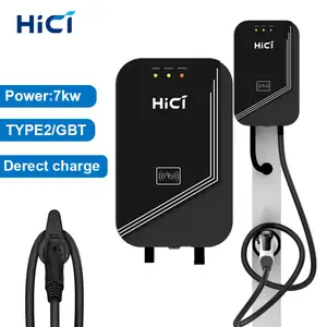 HICI AC 7kw RFID Direct Charger Smart Ev Chargers With EU Warehouse Residential Car Charger