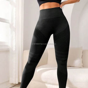 Pantalones Deportivos de Cintura Alta para Mujer, Pantalones de Yoga Populares, Elásticos, Ajustados, para Correr, Talla XXS, Color Sólido, Oferta 2025 - Product Image 1