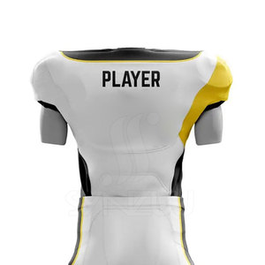 Uniforme de fútbol americano de alta calidad al por mayor último diseño transpirable talla grande sublimación ropa impresa - Product Image 5