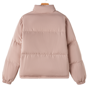 Manufacturer <b>and</b> Trader <b>Coat</b> Women's Cotton Winter Short Style Thick <b>Standing</b> Collar of Women's Winter <b>Coat</b> - Product Image 4