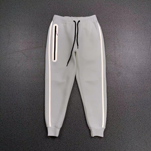 Wholesale Custom Men's Winter Sportswear Tracksuits Quick Dry 100% Polyester Fleece Hooded Elastic Waist Regular Fit Solid - Product Image 3