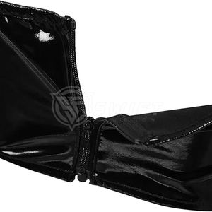 Soutien-gorge de sport en cuir pour femmes de haute qualité Nouveau style sexy respirant et imperméable-Fabriqué au Pakistan - Product Image 4