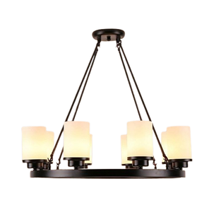 Tùy chỉnh cổ điển kính toàn cầu chất liệu Đèn chùm đám cưới hội trường Trần sáng bóng đánh bóng treo đèn lớn hiện đại sang trọng đèn chùm - Product Image 4