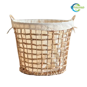 Cesta de regalo de bambú multiusos única de primera calidad cesta de frutas pícnics sostenibles y reutilizables, decoración del hogar de almacenamiento - Product Image 3