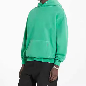 Sweat à capuche ample unisexe pour couples basiques coton mélangé sweats à capuche et sweat-shirts unisexes 2025 - Product Image 3