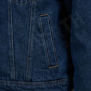 Nouvelle veste en jean tendance pour homme, manches longues, poches avant, couleur personnalisée OEM, manteau de mode, hiver, haute qualité - Product Image 5