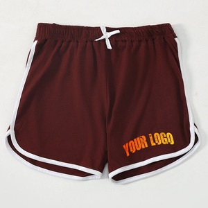 Short d'été 100% en coton et lin pour femmes-Style de rue décontracté, short de gymnastique léger et respirant pour femmes - Product Image 3