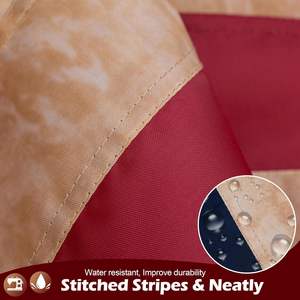 Drapeau Betsy Ross 1776, 3x5 pieds, teinté au thé, brodé, 13 étoiles, vintage, 250e anniversaire, extérieur, 2 œillets en laiton, polyester - Product Image 5