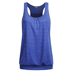 Mujeres poliéster suave yoga Tank tops transpirable - Product Image 6